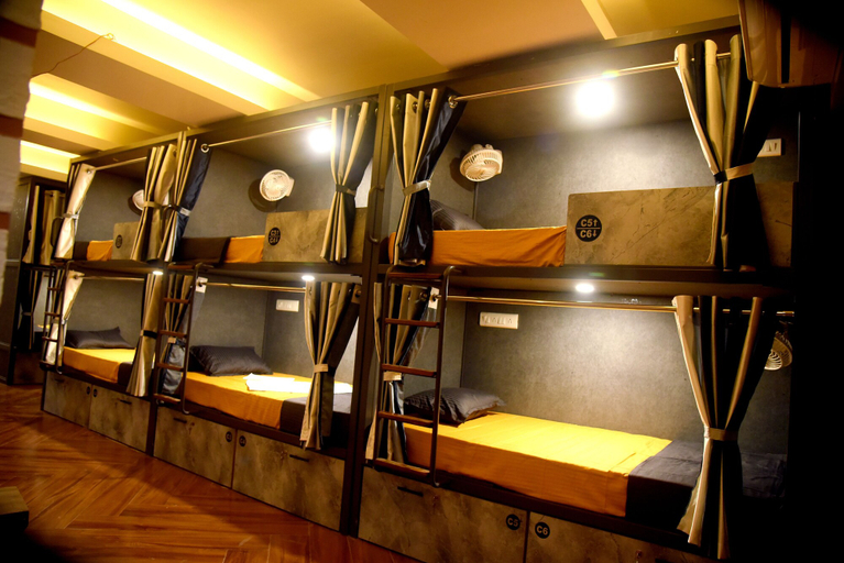 Bedroom 3, Charyana Hotel Ac Dormitory - Hostel, Ahmadabad