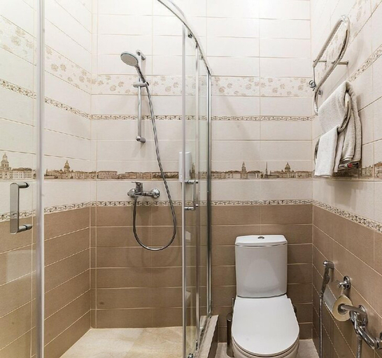 Bathroom 3, Bolshoy 19 Mini Hotel, Sankt-Peterburg gorsovet