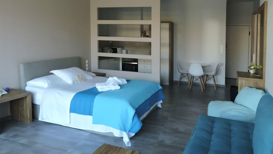 Bedroom 4, Derveni Luxury Apartments, Peloponnese