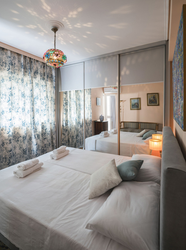 Bedroom, Unique flat with sea view, Attica