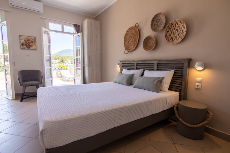 Bedroom 3, Fiscardo Studios, Ionian Islands
