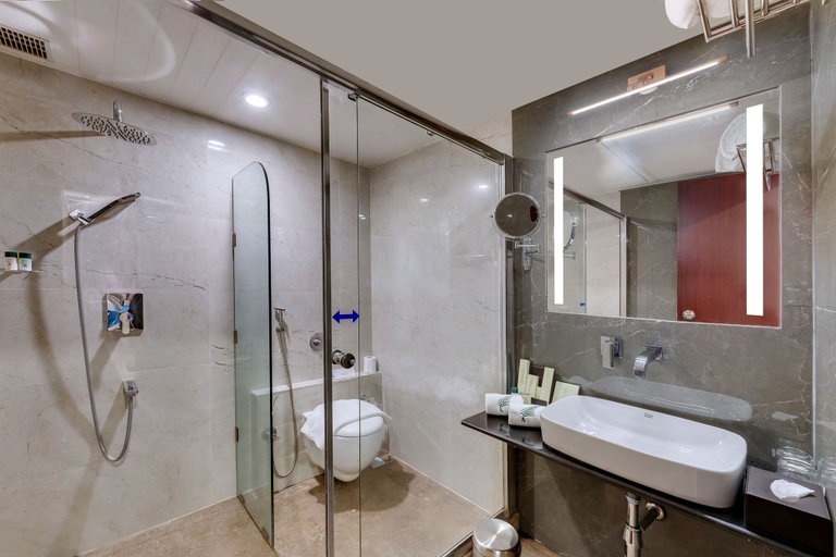 Bathroom 5, The Fern Residency Hubballi, Series by Marriott, Dharwad