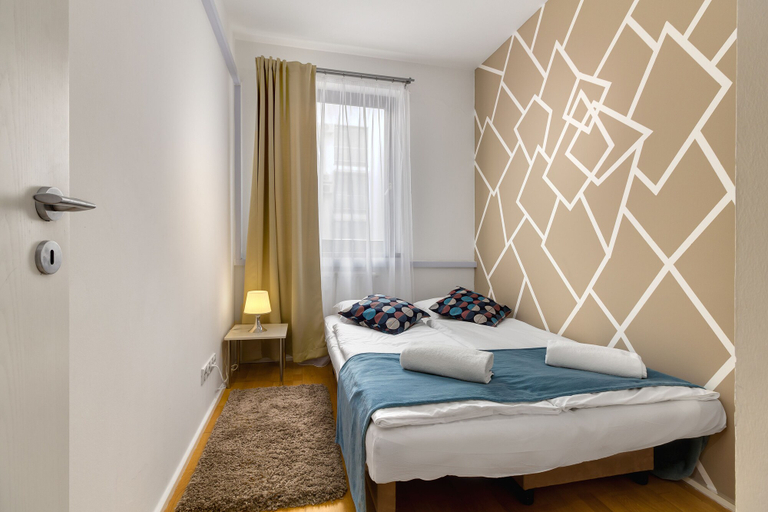 Bedroom 3, Quality Point Apartments 0-24 reception, Budapesti