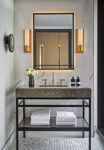 Bathroom 4, Pendry Washington DC - The Wharf, Washington D.C.