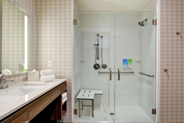 Bathroom 4, Home2 Suites by Hilton Charleston West Ashley, Charleston