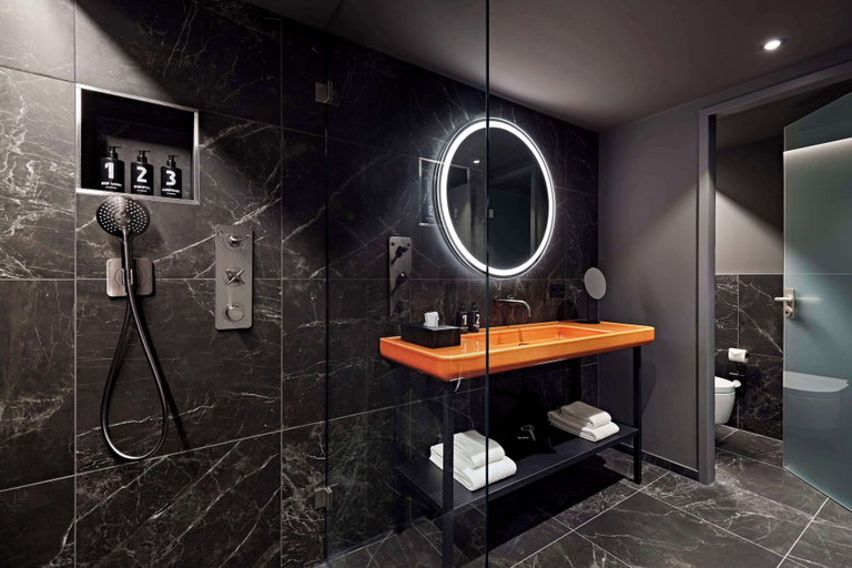 Bathroom 4, Lindner Dusseldorf Seestern, Part of JdV by Hyatt, Düsseldorf