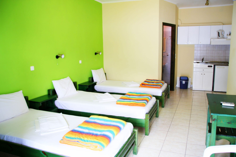 Bedroom 3, Ilios Siris Studios, Ionian Islands