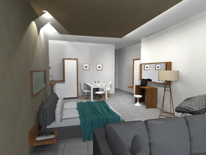 Bedroom 3, Derveni Luxury Apartments, Peloponnese