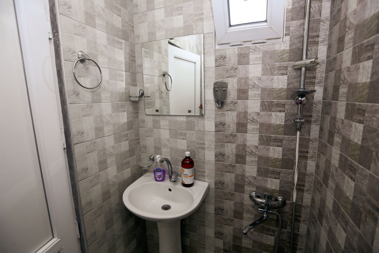 Bathroom, 1 Bedroom Apartment near Sulfur Baths, Tbilisi