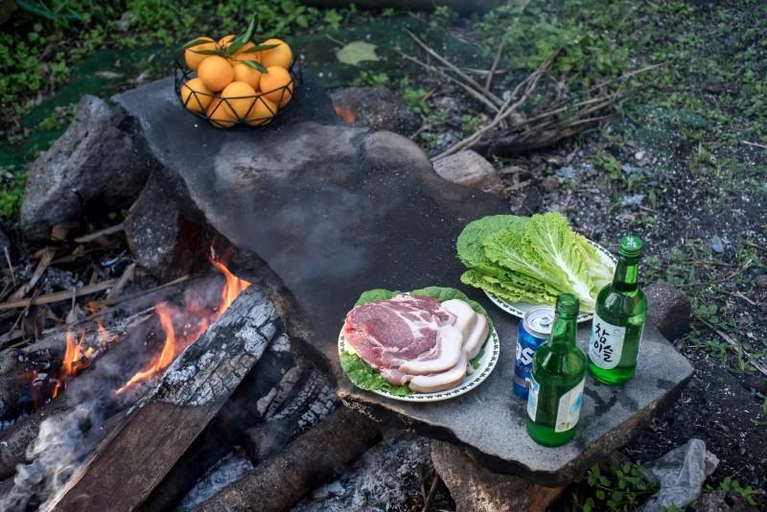 Food & Drinks 5, Seogwipo Log House Pension, Seogwipo
