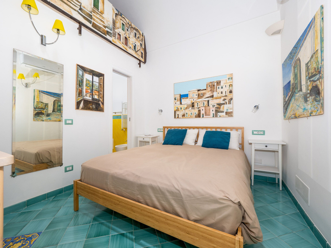 Bedroom 3, Artist House in Positano, Salerno