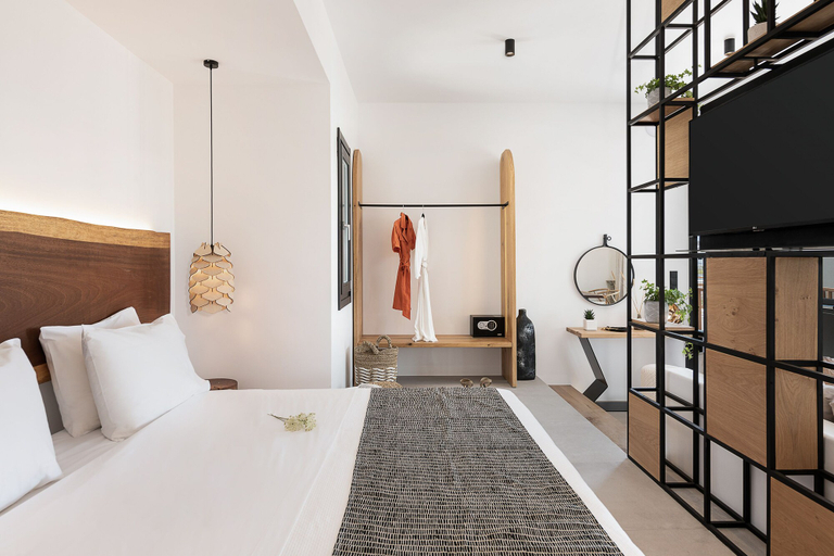 Bedroom 3, Athina Milos Suites, South Aegean