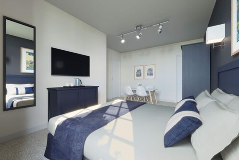 Bedroom 2, Hotel Beauvilliers, Loir-et-Cher