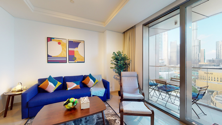 Living area 2, Blvd Point 910, Dubai