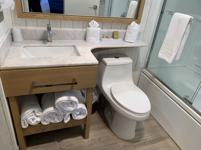 Bathroom 4, Split Rock Resort, Carbon
