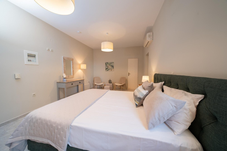 Bedroom 3, Villa Erasmia Large Private Pool Walk to Beach Sea Views A C Wifi - 2646, Ionian Islands