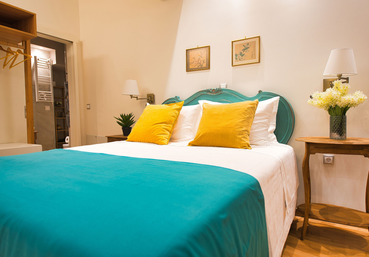 Bedroom 3, Rastoni Athens Suites nearAcropolis at Tsatsou Street, Attica