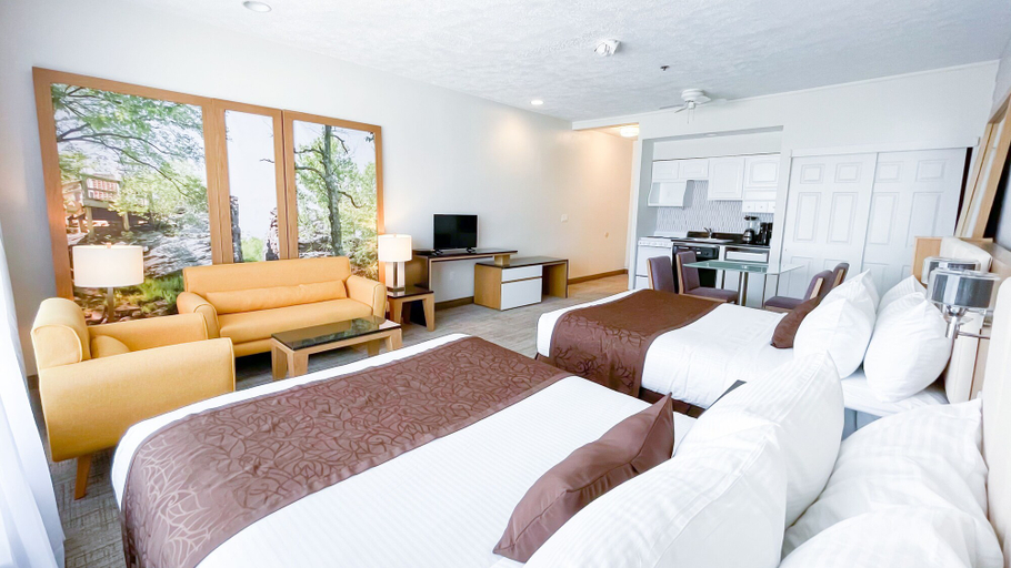 Bedroom 3, Split Rock Resort, Carbon