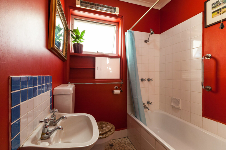 Bathroom, ELEANOR, 1BDR Fitzroy North Apartment, Melbourne
