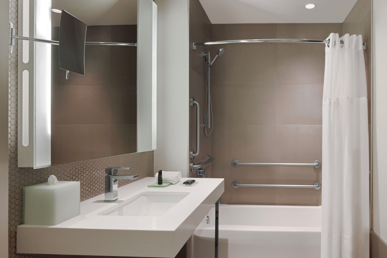 Bathroom 5, Hyatt Centric The Loop Chicago, Cook