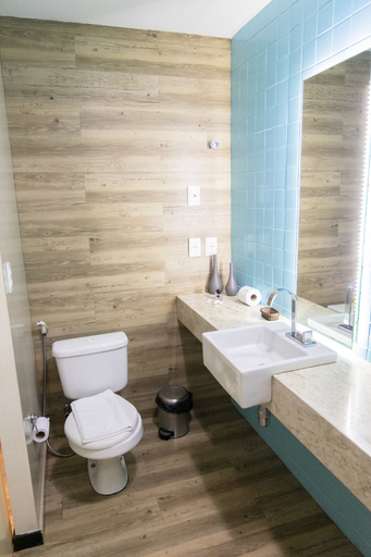Bathroom 3, Arrey Executive Hotel, Teresina