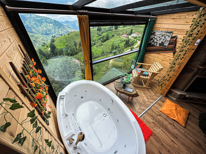 Bathroom 5, Organikkoy Bungalov, Ardeşen