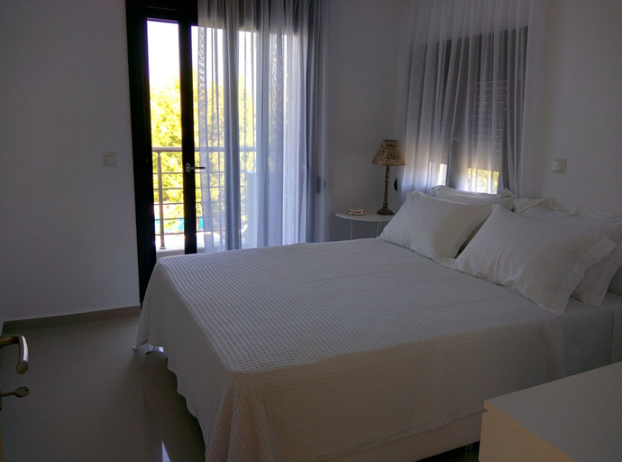 Bedroom 3, Sunny Sani Luxury Villas, Central Macedonia
