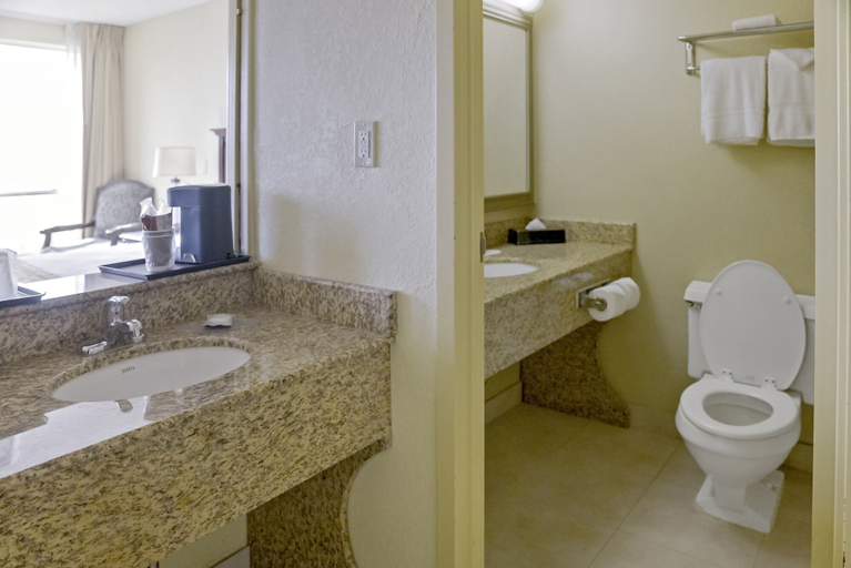 Bathroom 5, Economy Hotel Plus Wichita, Sedgwick