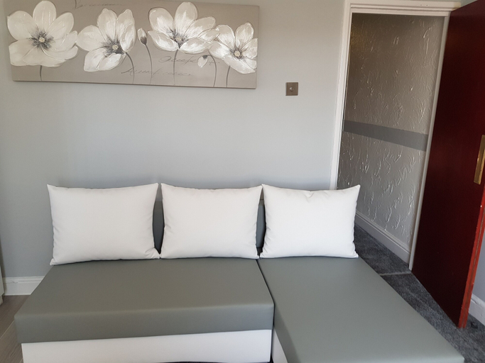 Bedroom 3, Modern 1-bed Apartment in Blackpool, Blackpool