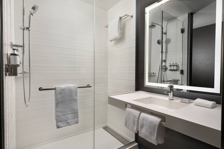 Bathroom 5, AC Hotel Austin-University, Travis