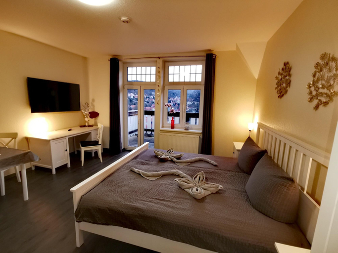 Bedroom 3, Apartments Villa Ratskopf, Harz