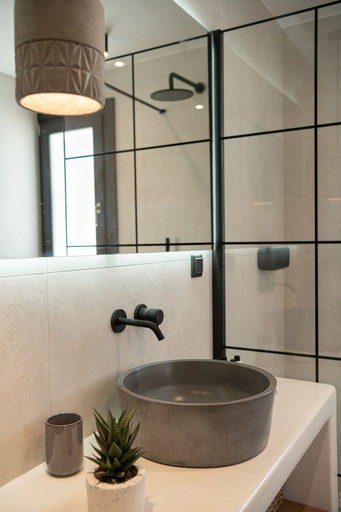 Bathroom 4, Athina Milos Suites, South Aegean