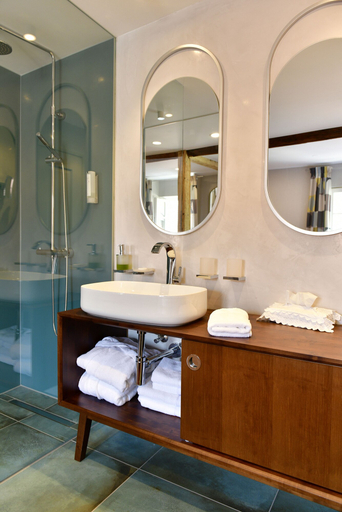 Bathroom 5, Romantik Hotel Markusturm, Ansbach