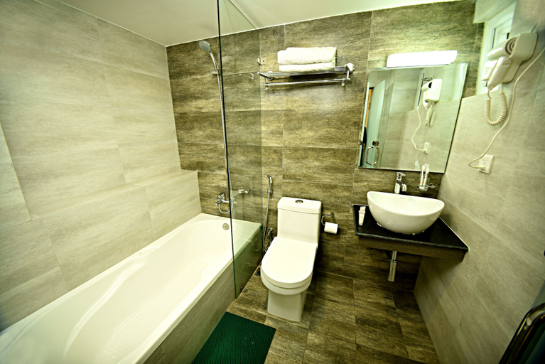 Bathroom 3, The Milestone Hotel, Bagmati