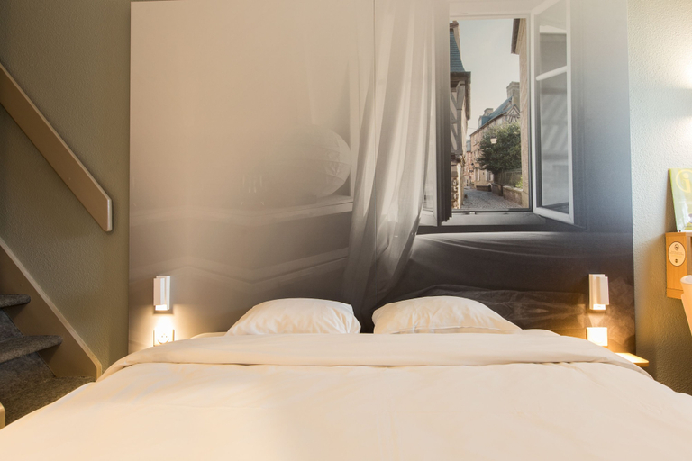 Bedroom 2, B&B HOTEL Rennes Nord Saint-Grégoire, Ille-et-Vilaine