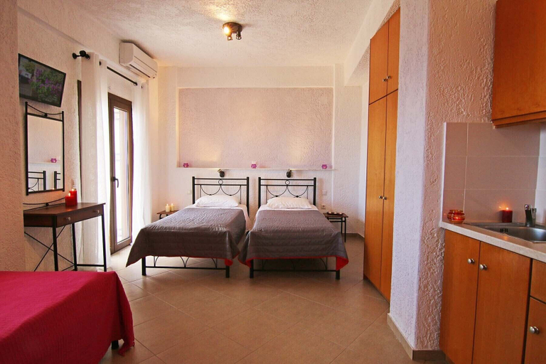 Bedroom 2, Anemi Apartments, North Aegean