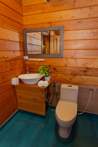 Bathroom 3, ama Stays & Trails The Malabar Villa Heliconia, Kozhikode, Kozhikode