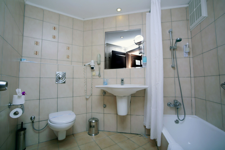 Bathroom, Incekum Su Hotel - All Inclusive, Alanya
