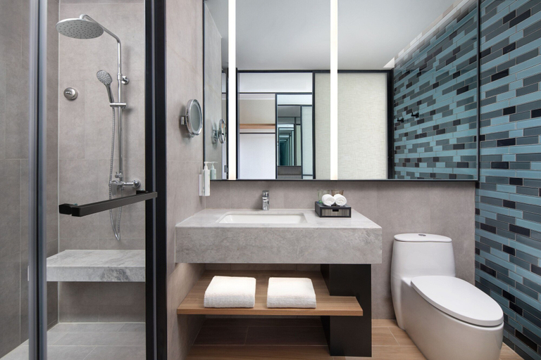 Bathroom, Fairfield By Marriott Changsha Yuelu, Changsha