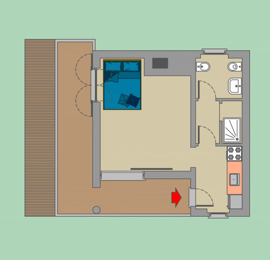 Floor plan 2, Brusisch 1638, Varese