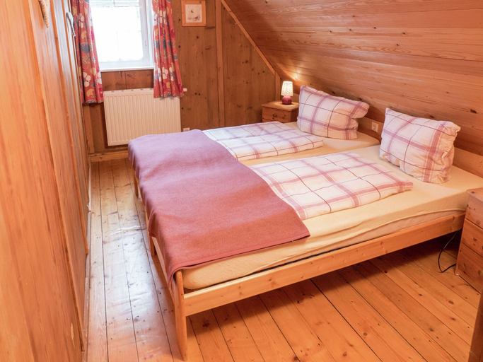 Bedroom 2, Tranquil Holiday Home in Reinerzau With Terrace and Garden, Freudenstadt