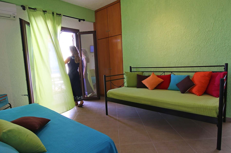 Bedroom 3, Anemi Apartments, North Aegean