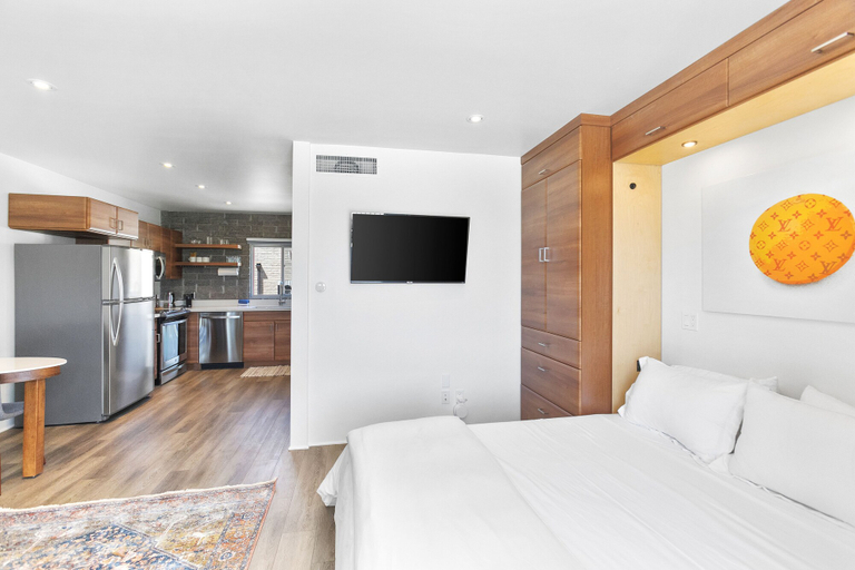 Bedroom 2, Modern Designer Studio with Pool, Maricopa