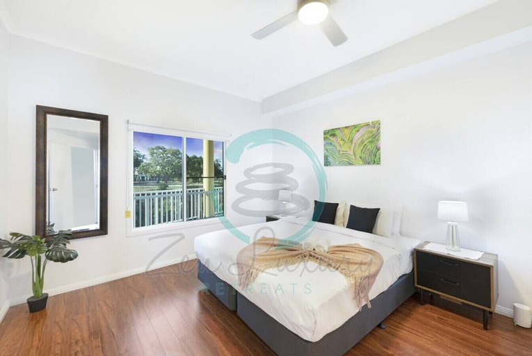 Bedroom 2, Zen Marina - 1 Bedroom Executive Apt, Larrakeyah