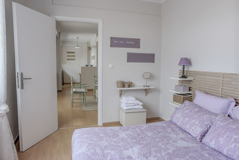 Bedroom 2, V&V Acropolis view apartment, Attica