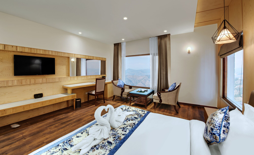 Bedroom 2, The Twin Towers Hotel New Kufri, Shimla