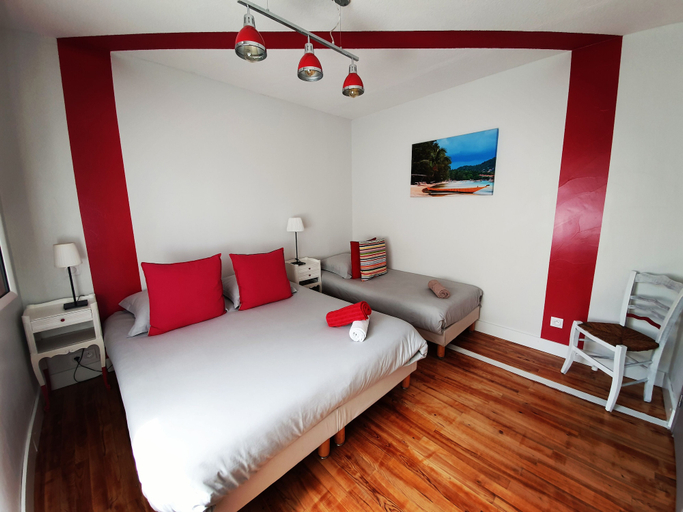 Bedroom 3, La Maison Bisca, Landes