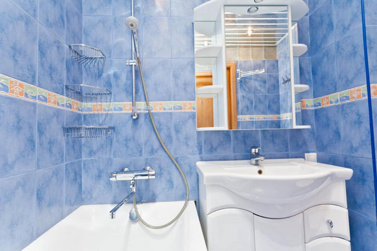 Bathroom 2, LUXKV Apartment on Nizhegorodskaya, Central
