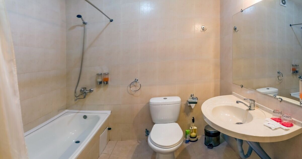 Bathroom, Hotel Asia Mountains 2, Bishkek