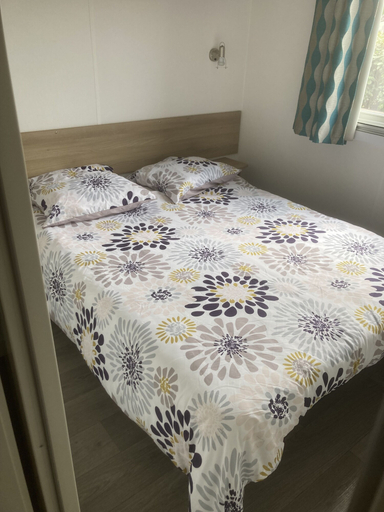 Bedroom 4, La Réserve Mobile Home Premium 4-6 Places, VIP-4 Fun Pass, Landes